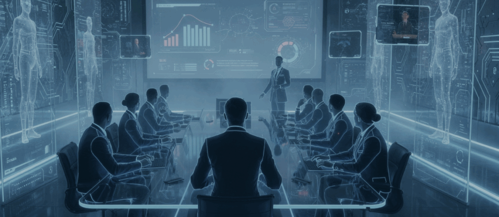 A team leader directing and managing a group of employees who work together to reach a goal, symbolizing effective leadership and coordinated team management