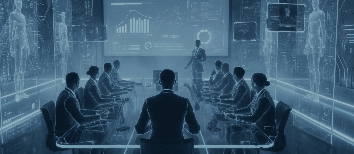 A team leader directing and managing a group of employees who work together to reach a goal, symbolizing effective leadership and coordinated team management